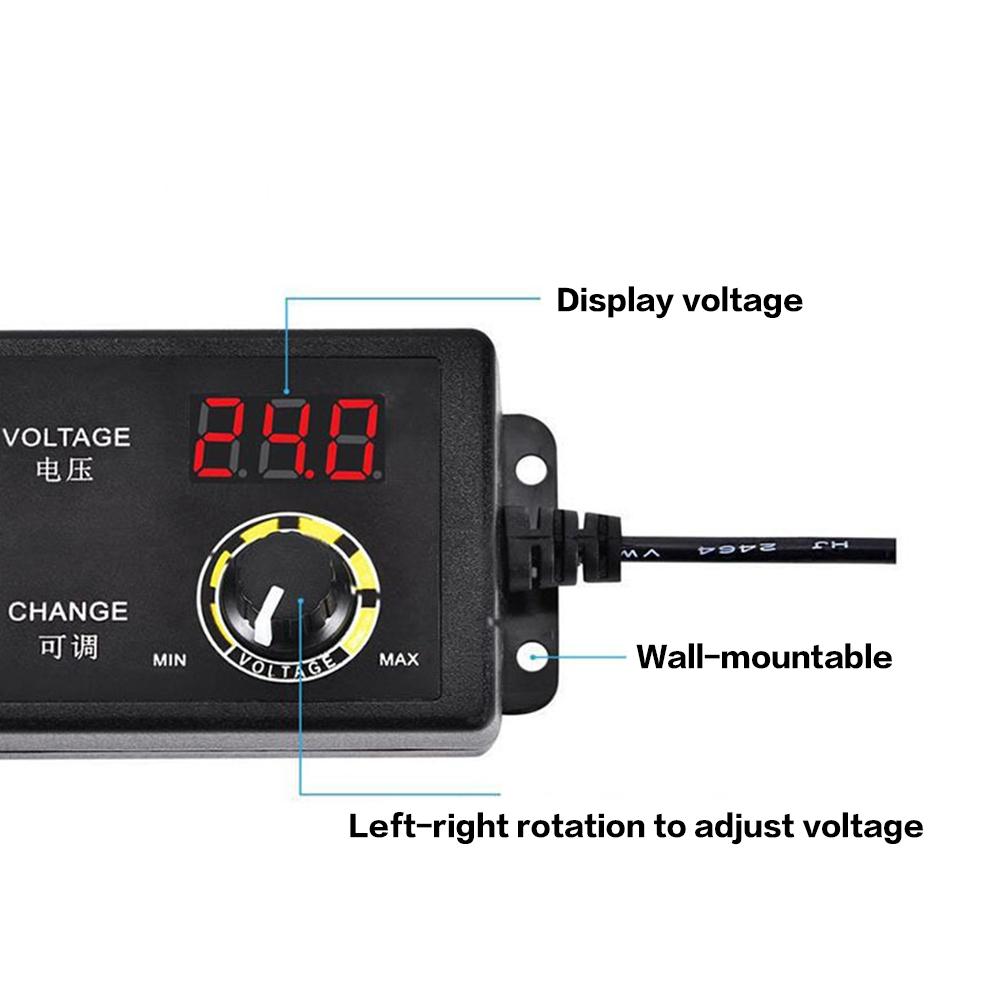 3-12V 8A Power Supply Adapter Universal AC To DC Converter Transformer Power Supply Converter for LED Strip Light Router