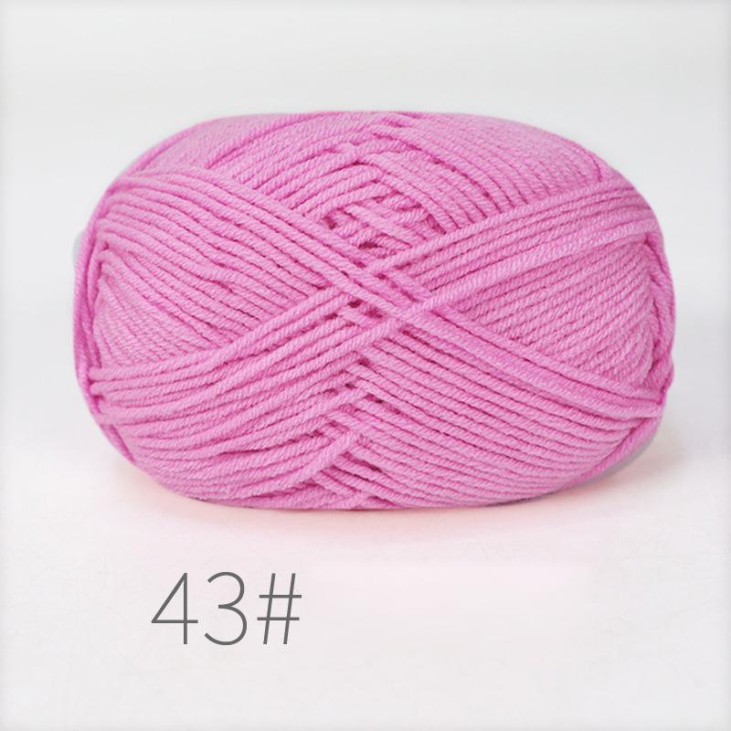 10Balls 500g Soft Milk Cotton Yarn Crochet Threads for Knitting Wool DIY Crafts Sweater Baby Wool Hand Knitting Crochet Yarn