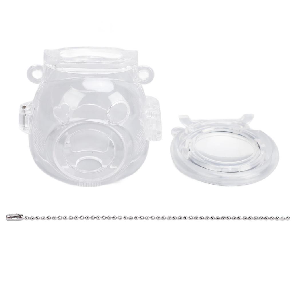 Camera Case Anti Scratch Anti Fall Transparent with Self Shooting Mirror Protective Shell for