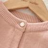 2025 Korean Style Baby Girl Sweater & Skirt Set with Bow - In Stock