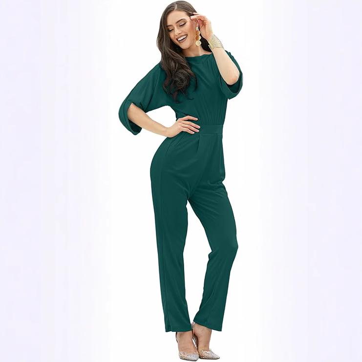 Stilvoller Semi-Formal Jumpsuit mit langen Hosen