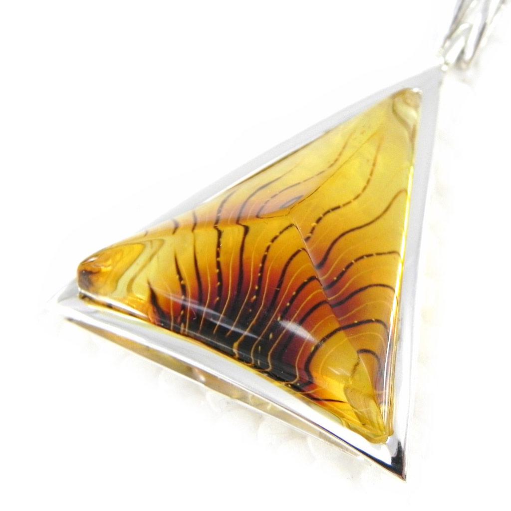 

Les Trésors De Lily [H5403] - Кулон ручной работы Ambre Lyrique