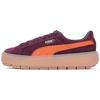 (WMNS) Suede Platform Trace 'Winetasting Flame' Women's 367057-01