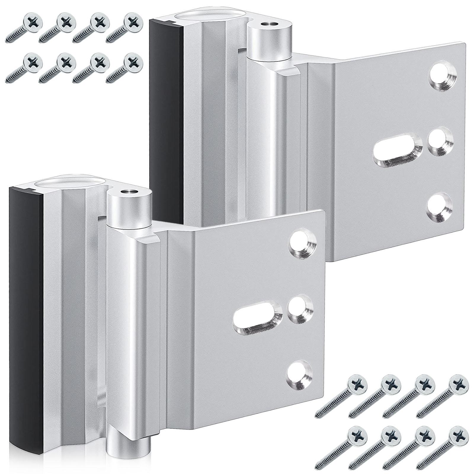 

2/3Pcs Child Proof Door Lock Aluminum Alloy Home Security Lock Additional Door Reinforcement Lock for Home Bedroom Study Door