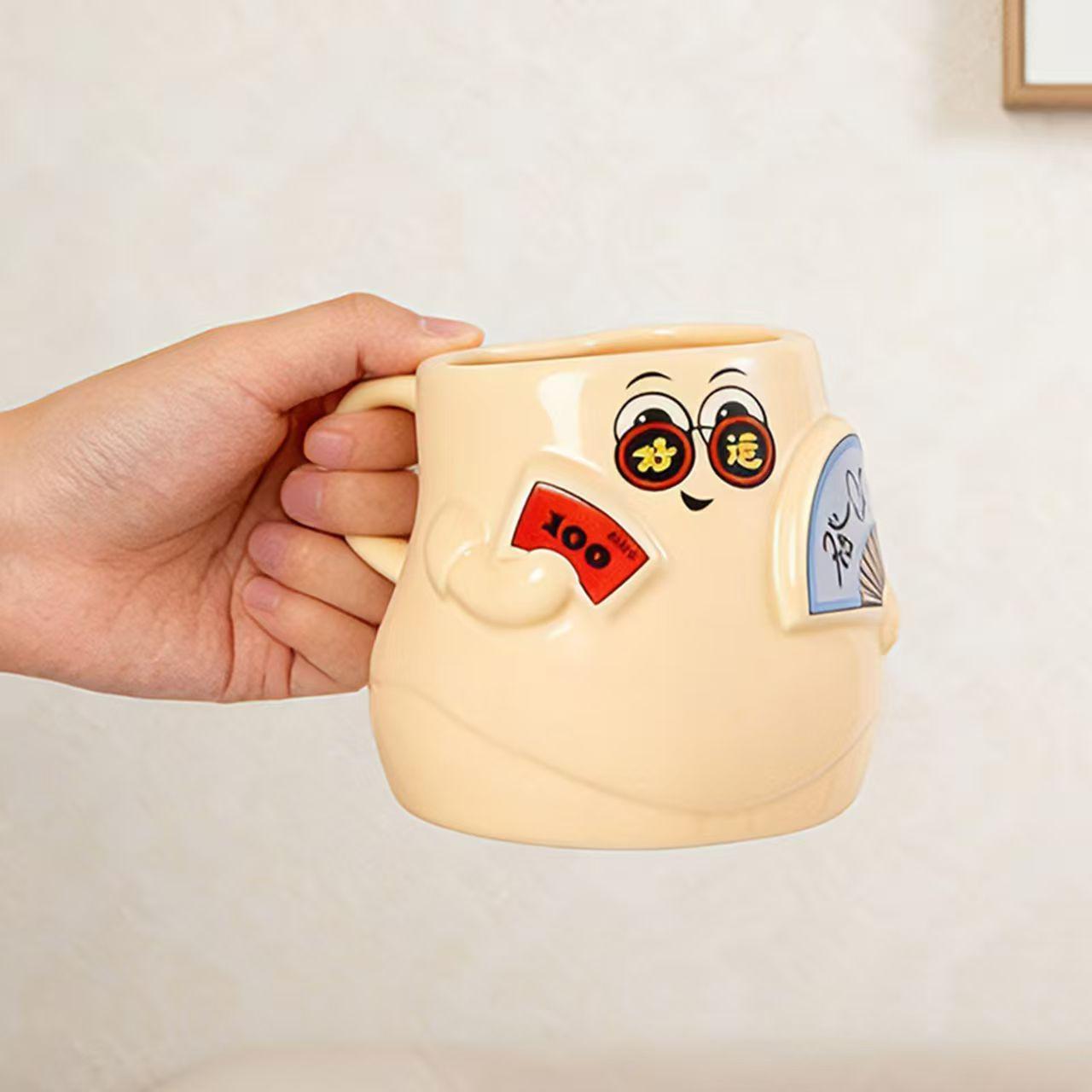 

Love Cup Ceramic Mug Lovely Tea Coffee Lovers Birthday Valentine s Day Friends Boys Girls Mugs Coffee Cups Drinkware Couple Gift 301-400ml