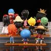 Anime Figure One Piece Monkey Luffy Roronoa Zoro Kawaii Toys Figural Nendoroid Car Decoration Model Gift D Q PVC Kid Friendly Entertaining Fun Play