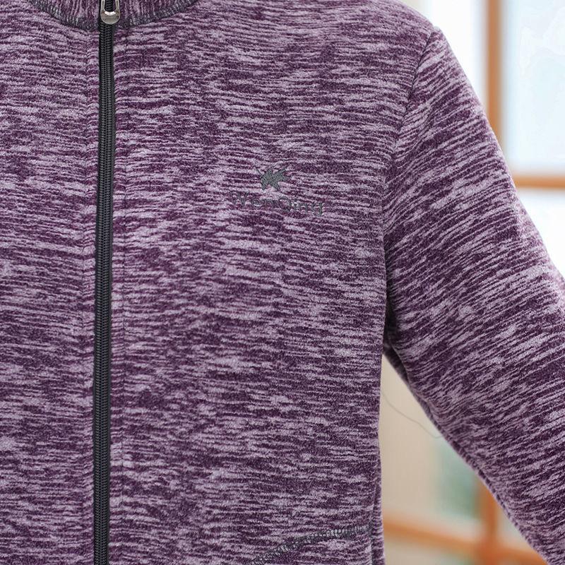 Polar Fleece Jacket Women  Autumn and Winter Thickened Double-sided Fleece Polar Fleece Jacket