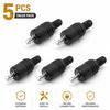 5Pcs 22mm Mount Hole Distance HiFi Audio Male Female Socket  Lamp Signal Transmission