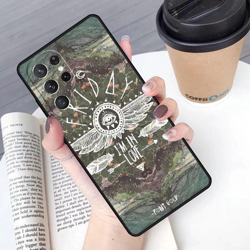 Boho Gypsy Bohemian Phone Case Cover For Samsung Galaxy S24 S25 Ultra S21 S22 Ultra S10E Note 10 Plus Note 20 FE S23