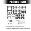 37 485 Carburetor Overhaul Kit Full Rebuild Parts For 4150 Series 600 850CFM Engines Enhancing Throttle Response Design