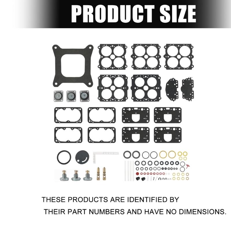 37 485 Carburetor Overhaul Kit Full Rebuild Parts For 4150 Series 600 850CFM Engines Enhancing Throttle Response Design