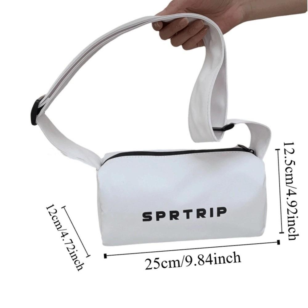 Adjustable Strap Sports Messenger Bag Casual Crossbody Pillow Bag Oxford Cloth Square Bag  Outdoor
