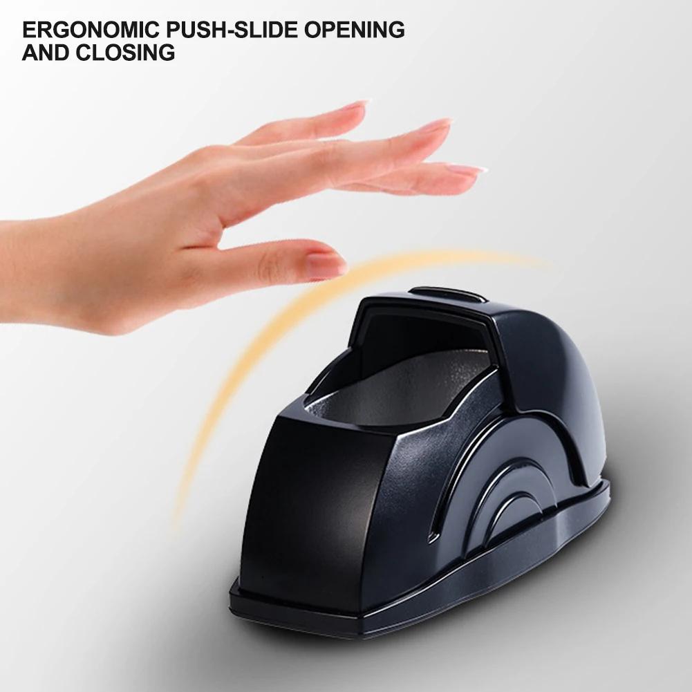 Creative Windproof Car Door Ashtray Sleek Design with Stainless Steel Lining Seamless Integration Ash Organizer