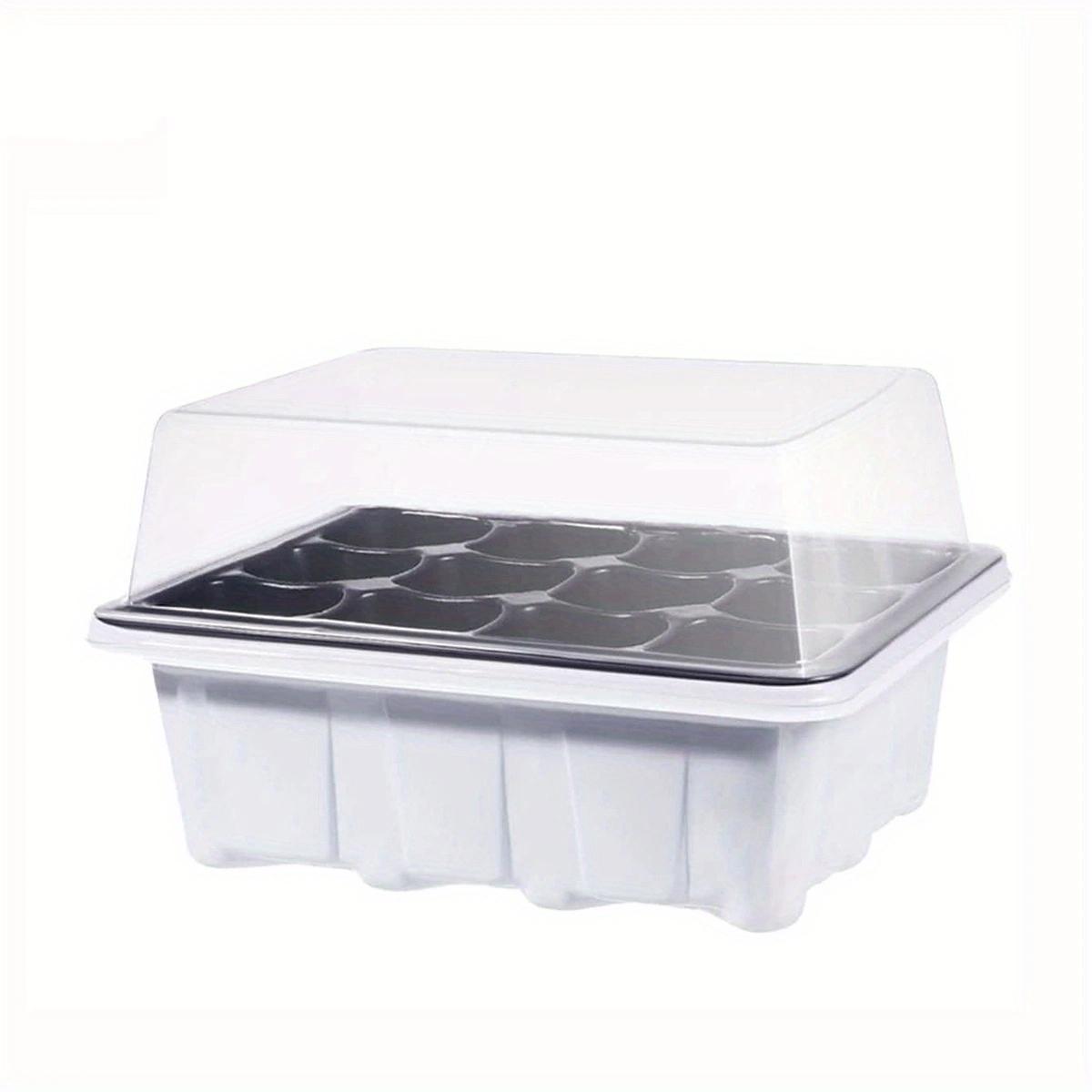 

Кассеты для рассады с крышкой, теплица, ящик для проращивания растений, горшки для выращивания рассады для садоводства и сельского хозяйства