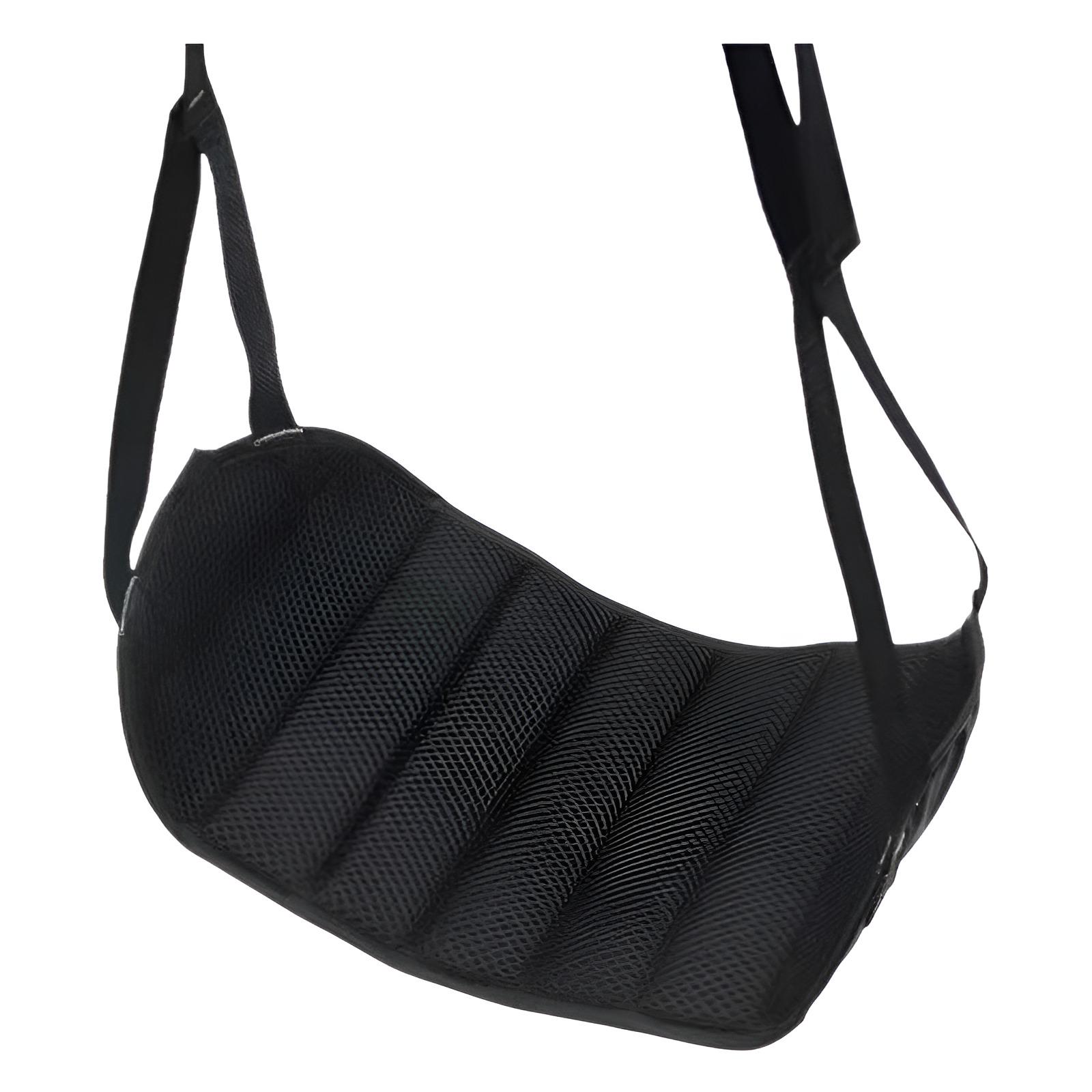 

Portable footrest mat for airplane travel, car-mounted footrest, leg resting mat, hammock чёрный