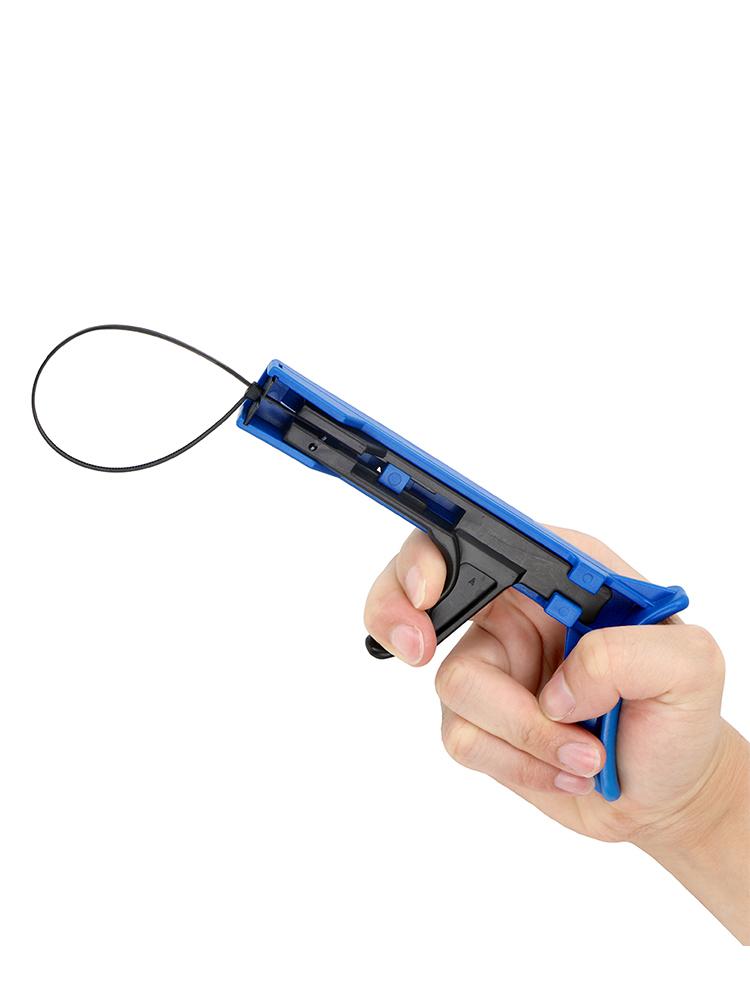 Unelte de mână Instrument automat de tensionare, fixare și tăiere Pentru colier de cablu din nailon TG-100 Pistol pentru coliere de cablu