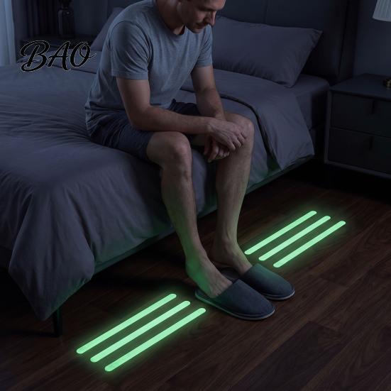 Glow in The Dark Adhesive Decals Number Stickers, Luminous Self-Adhesive House Numbers for Visible Green Light Mailbox Door Wall, Emergency Guide Home
