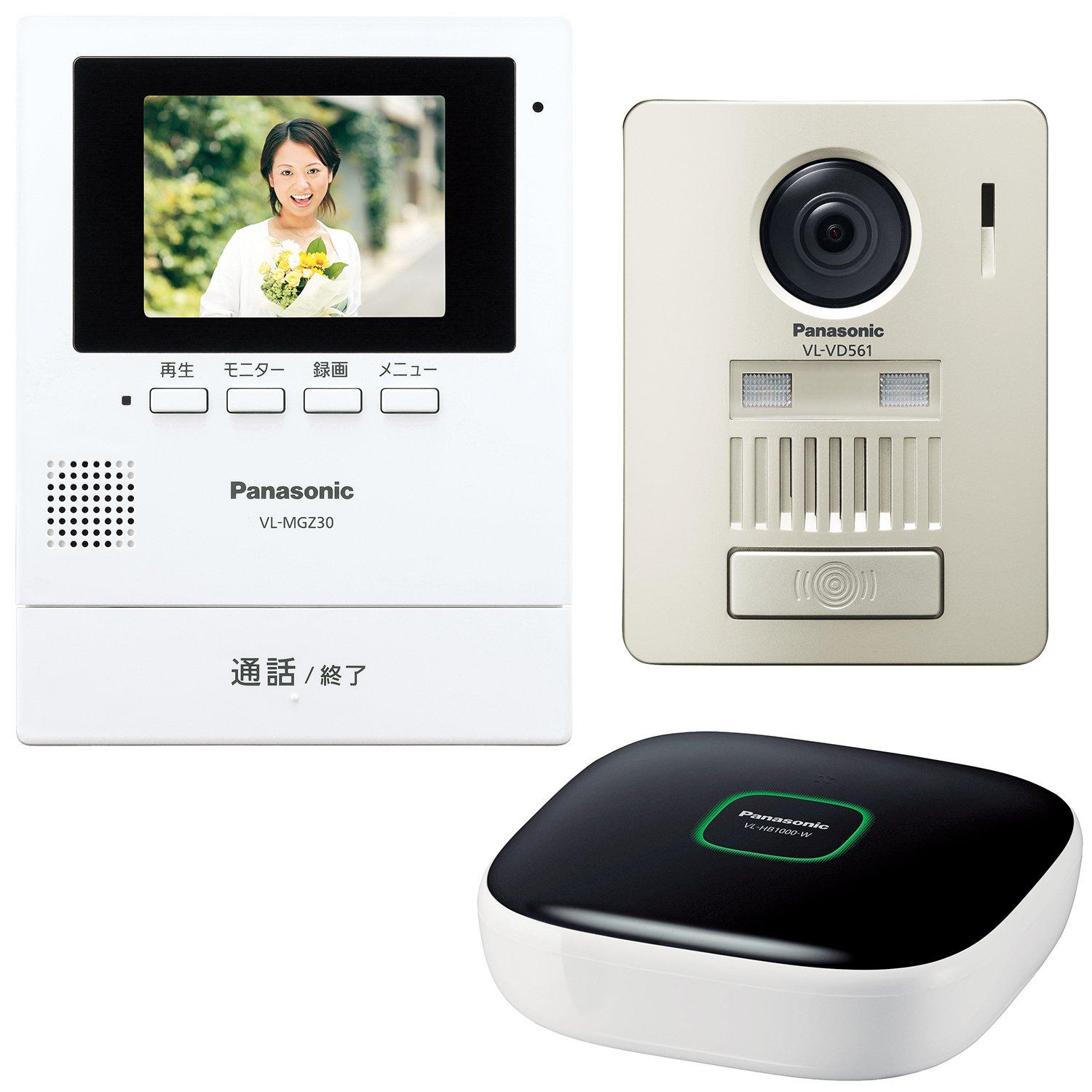 

Panasonic VL-SGZ30K Wireless Video Doorphone (Monitor Unit + Wireless Entrance Unit + Home Unit)