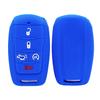 Silicone Key Case For Ram 1500 Dt / Trx / 2500 3500 Hd -, Soft Rubber Key Fob Cover Anti-Drop Protector 4/5/6 Buttons