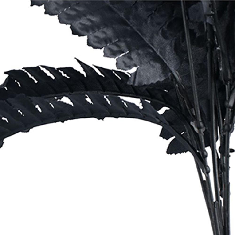 Wall Material Persian Grass Fake Plant Decoration Black Simulation Fern Plants Artificial Plants Persian Leaves Home Decoration