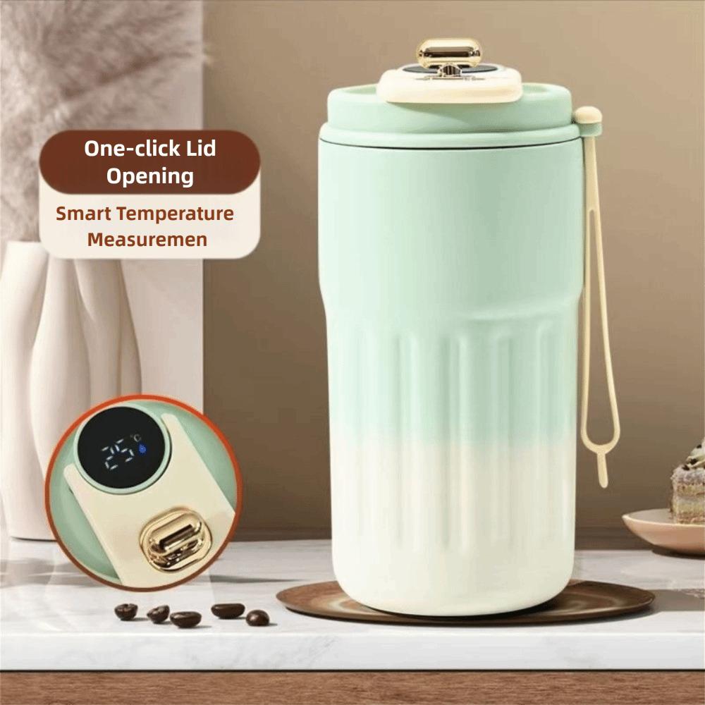 Intelligent Thermal Cup Temperature Display 316 Stainless Steel Water Bottles Leakproof Portable Coffee Cup for Lady Girls