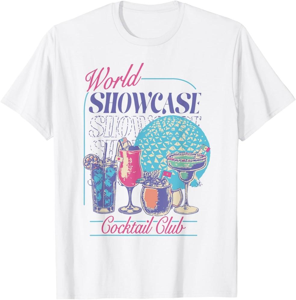 Epcot Drinking World Showcase Cocktail Club Drinking Team T-Shirt Unisex T-Shirt XXXL