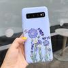 Silicon Case For Samsung Galaxy S10 Plus Phone Cover Samsung S10 S 10 S10e Flower Soft TPU Funda GalaxyS10 10e S10Plus Couqe
