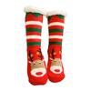 Christmas Floor Socks Thick Warm Non Slip Slipper Socks Cute Animal Fuzzy Socks with Gripper Fluffy Cuffs Gift for Christmas