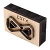 Leather Cutting Die Bowknot Shape Leather Punching Mold for Handicrafts Keychains Bracelets Belts