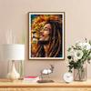 Bob Marley Lion Judah Rasta 5D Diy Diamond Painting Round Diamond Diy Frameless Holiday Artwork Suitable For Home Office Wall Decoration