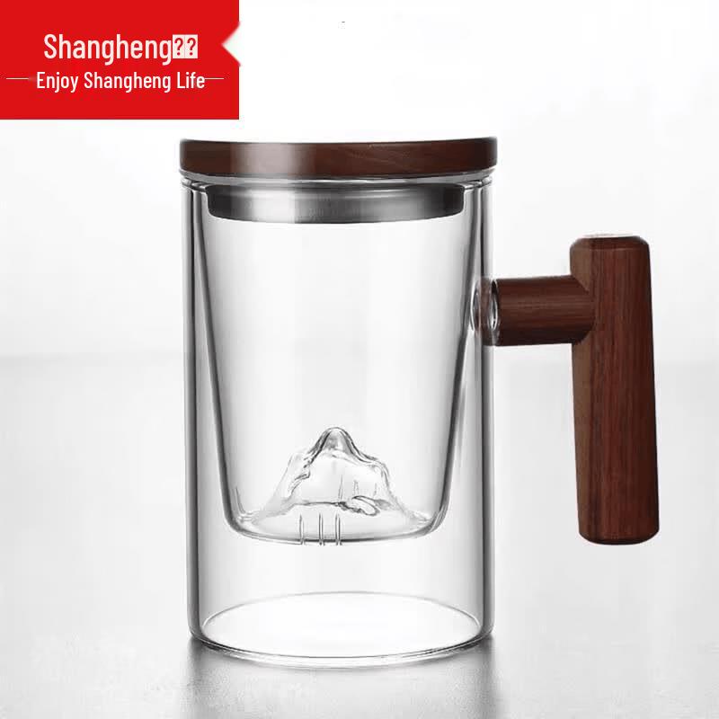 Shangheng Guanshan Tea Infuser Glass Mug