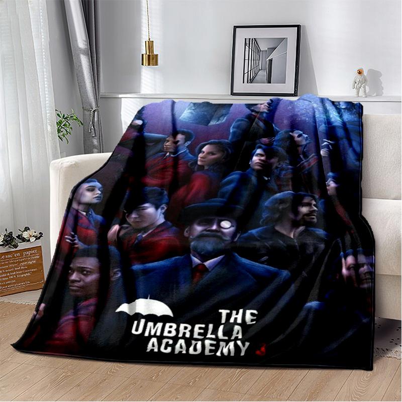 The Umbrella Academy TV Movie Soft Plush Blanket,Flannel Blanket Throw Blanket for Living Room Bedroom Bed Sofa Picnic Cover Kid