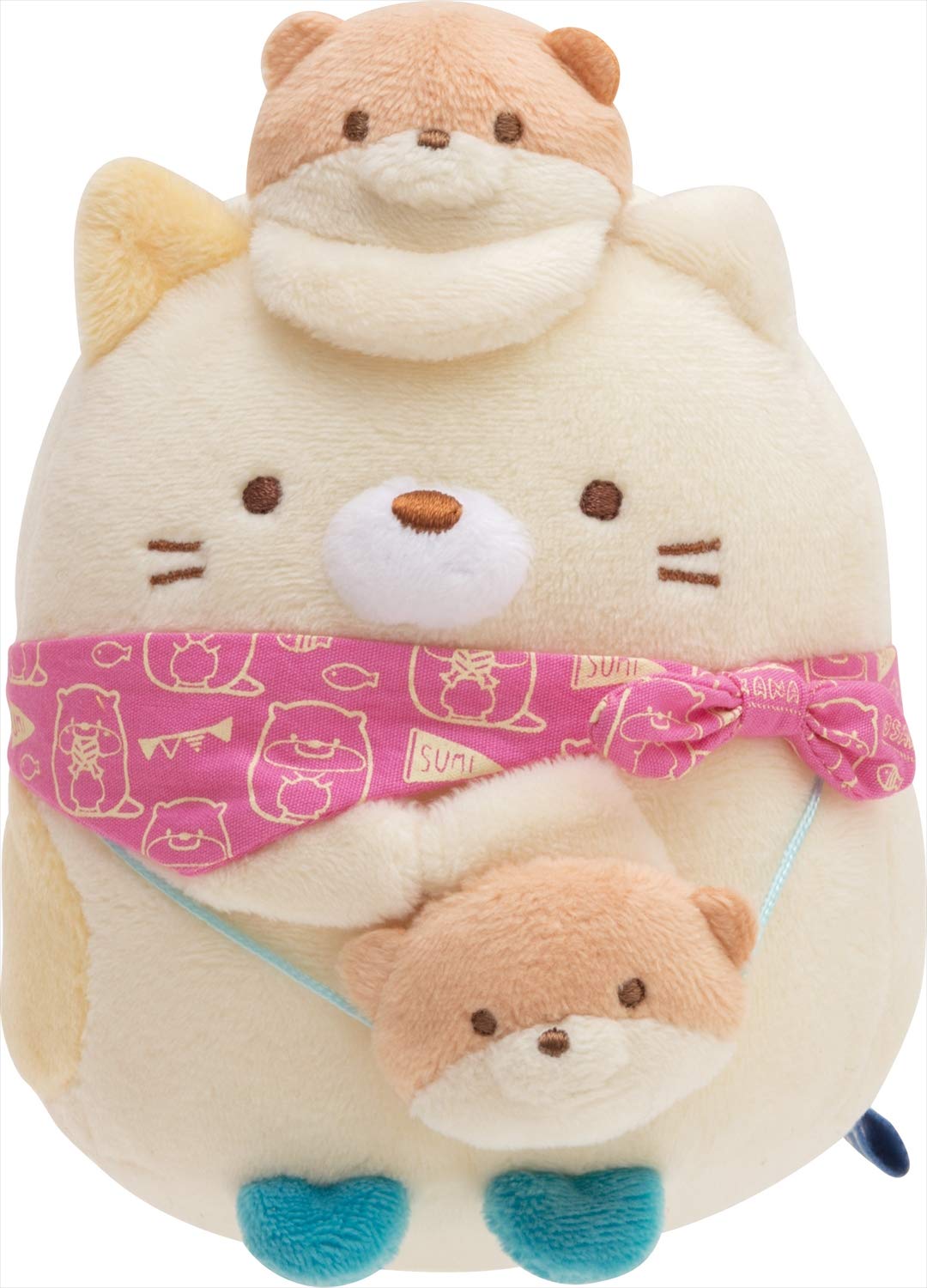 

Sumikko Gurashi Otter and Sumikko Camp Collectible Plush Cat MY62201 San-X