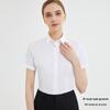 Fengxun Women's 80S Cotton Wrinkle-Free Short Sleeve Blouse