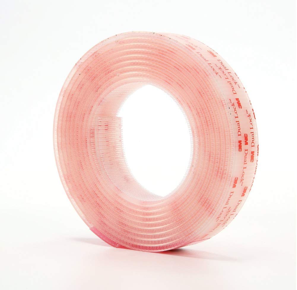 3M Dual Lock Fastener SJ3560 250 Clear Removable 1 in x 10 ft