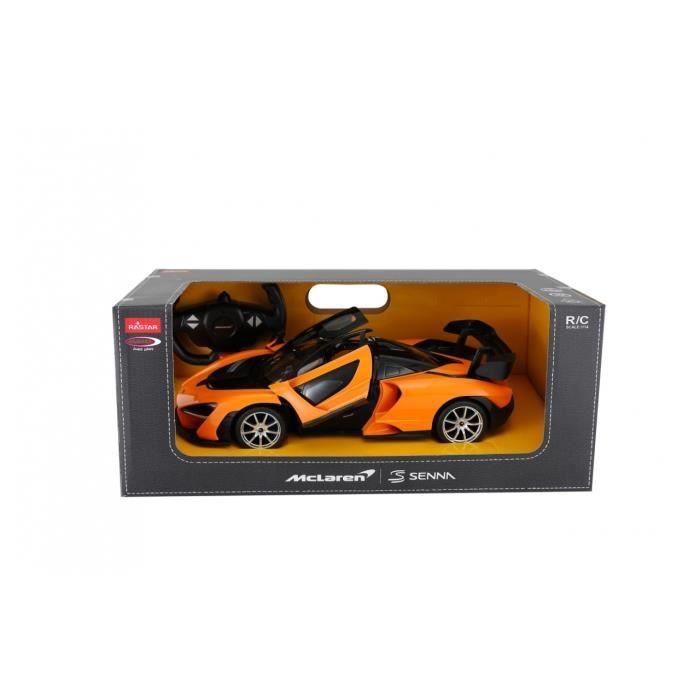 Voiture électrique pour enfant - jamara - mclaren senna car - orange - 3 ans et plus - rechargeable usb