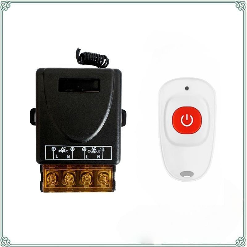 220V 30A Drahtloser Fernbedienungsschalter für Wasserpumpe, Motor, Dunstabzugshaube, Abluftventilator und Sprühgerät.