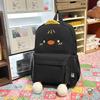 Schoolbag New Cute Chicken Large Capacity Backpack Junior High School Student Student Class School Bag Commuter Leisure Travel Backpack