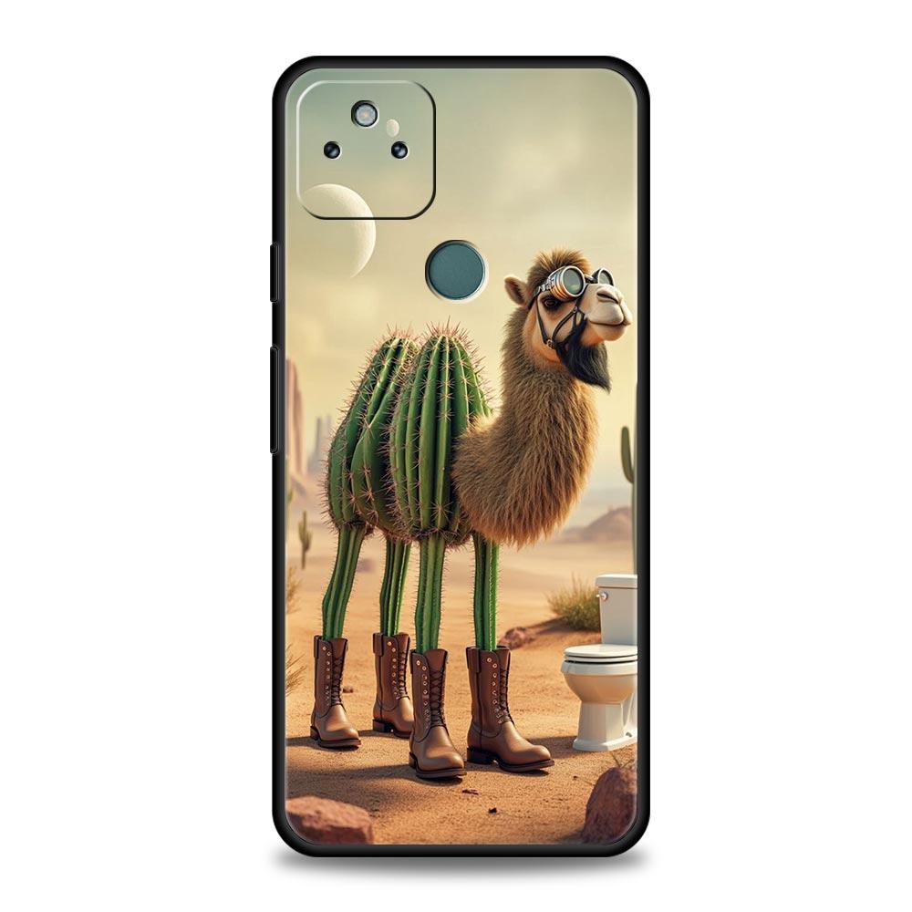 Animal Camel Phone Case Cover for Google Pixel 10 9 8 7 6 9A 8A 7A 6A Pro Shockproof Soft TPU 10 Pro XL Shell Fundas Capas Bags