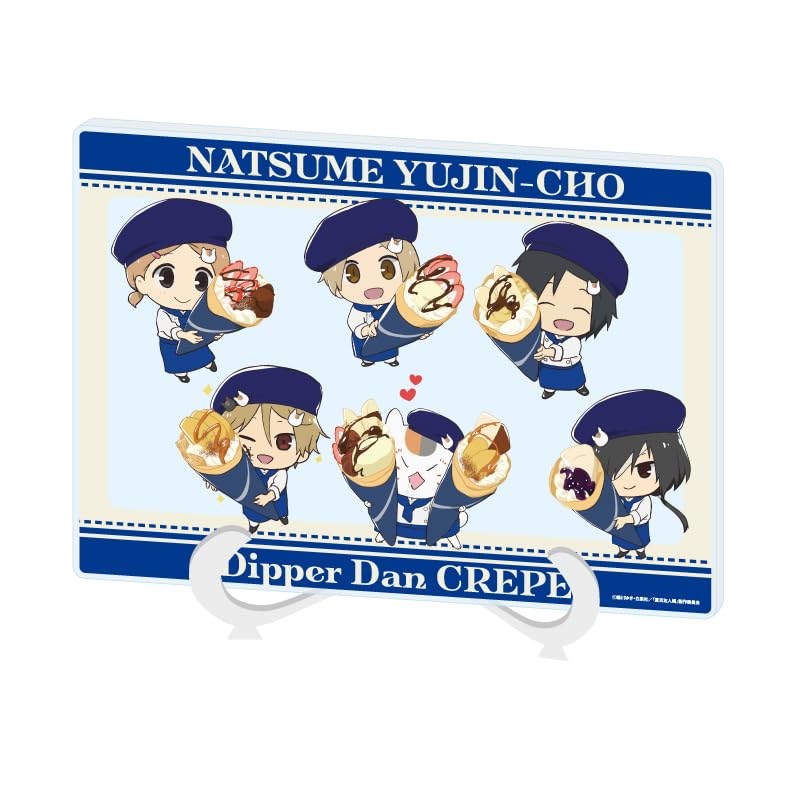 Книга друзей Нацумэ 02 Версия Крэп. Групповой дизайн [Оригинальная иллюстрация] Акриловая арт-доска [Размер A5]