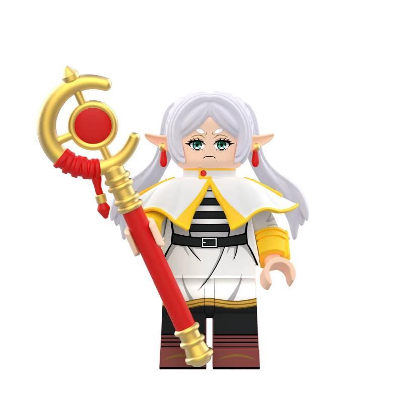 

Wand Magic Frieren Anime Characters To Assemble Building Blocks Mini Ornaments DY532