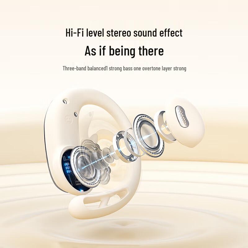 Recci REP-W103 Bluetooth 5.4 Ear-Hook Wireless Earbuds