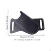 Foldable PU Leather Waist Pouch Case