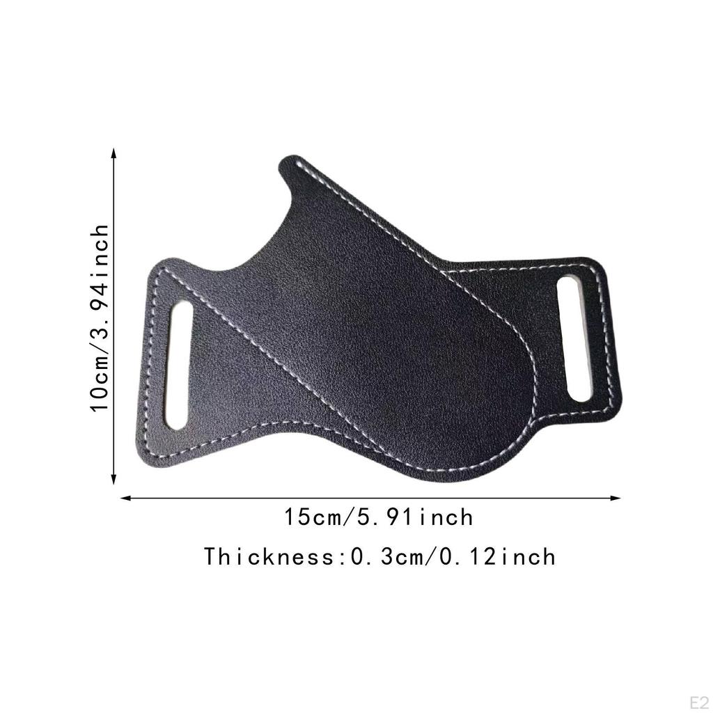 Foldable PU Leather Waist Pouch Case