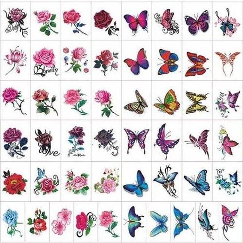 

[JHQSWBDB_51JH]20 kinds of 50 kinds of tattoo stickers tattoo copy GWM