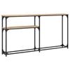 VidaXL Table console chêne sonoma 145x22,5x75 cm bois d'ingénierie 834096