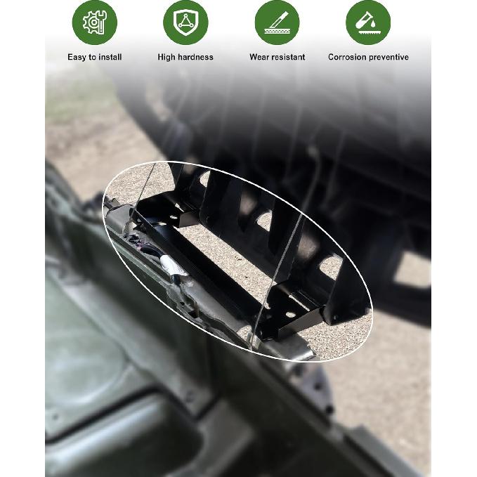 Front Pivot Bracket Rack for Polaris Sportsman 450 570 2015-2024, ATV Steel Powder Coated Luggage Mounting Rack for Polaris Sportsman 450 570 Touring