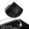 Center Console Armrest Dashboard Storage Box Organizer Tray Pallet Container Holder with USB Charging Cable For Car 3+