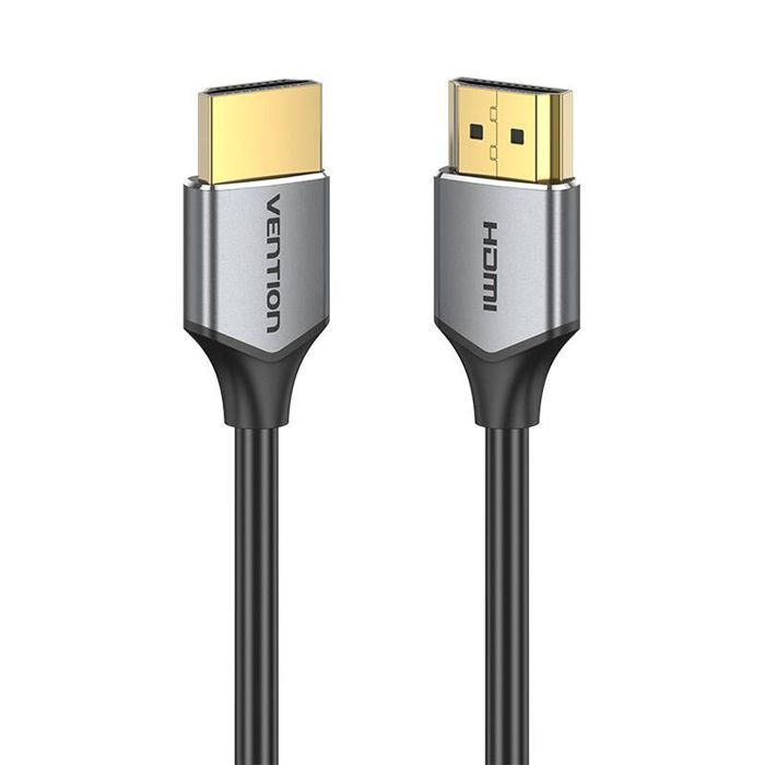 Vention kabelio priedai - ALEHD - HDMI 2.0 4K kabelis / HDMI kištukas - HDMI kištukas / 50 cm / pilkas