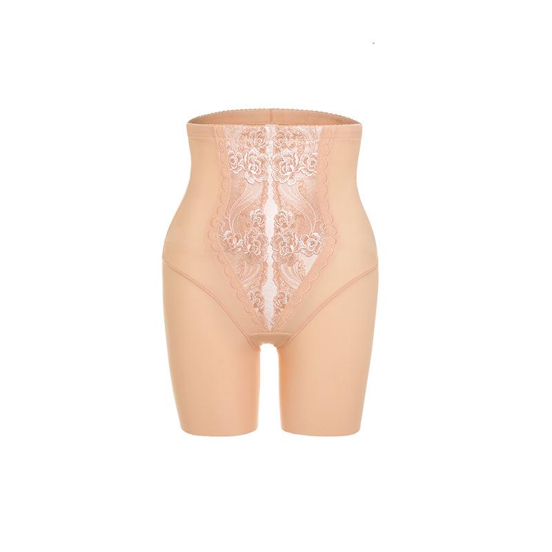Flarixa Spodnie wyszczuplające brzuch Haftowany wzór Majtki damskie Spodnie wyszczuplające Idealne zakrycie Bielizna damska Bodyshaper